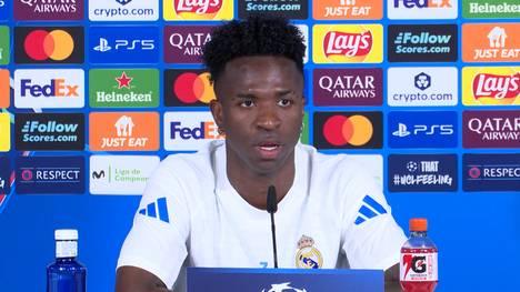 Die Beziehung zwischen dem ehemaligen Real-Trainer Xabi Alonso und Vinicius Jr. soll schwierig gewesen sein. Auf einer Pressekonferenz äußert sich Vini zu seinem Verhältnis zu Alonso.