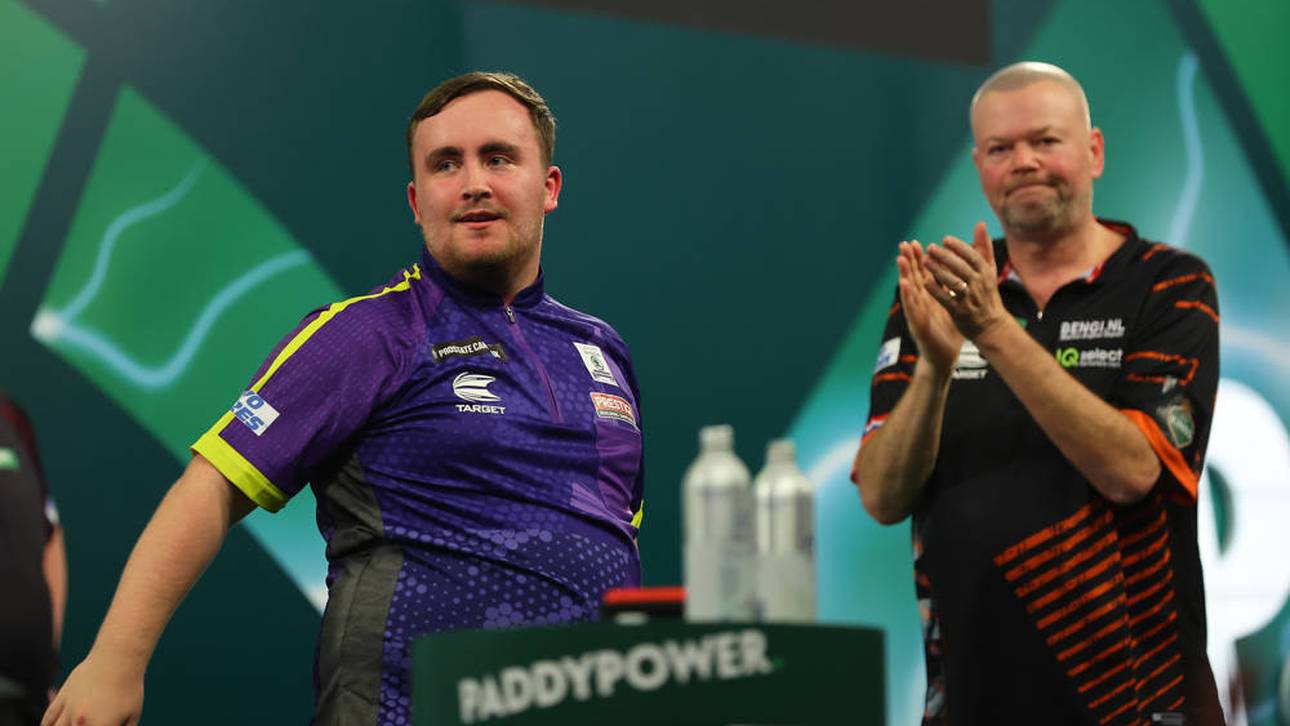 Littler besiegt Darts-Legende