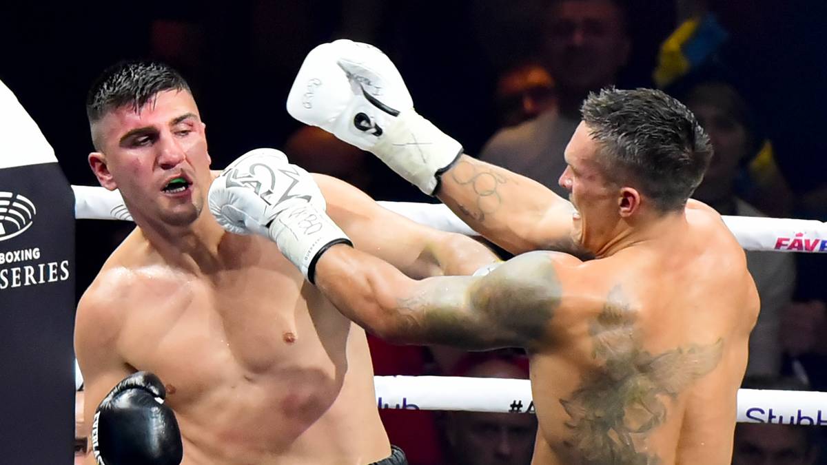 Im September 2017 nimmt Huck an der Muhammad-Ali-Trophy teil. In der Berliner Max Schmeling Halle unterliegt er dem WBO-Weltmeister Oleksandr Ussyk durch technischen K.o. in der zehnten Runde. Beim Kampf gegen Yakup Saglam am Samstag will Huck die Niederlage vergessen lassen 