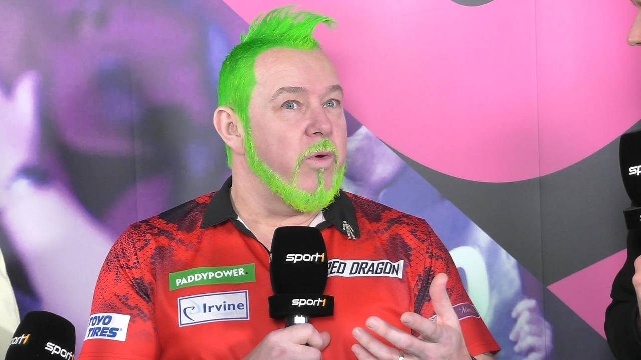 Darts WM 2024: Peter Wright vor seinem ersten Match bei der Darts-WM 2024