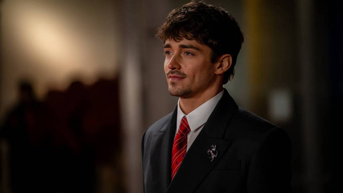 Ferrari-Pilot Charles Leclerc war ebenfalls ein heiß begehrtes Objekt der Fotografen.