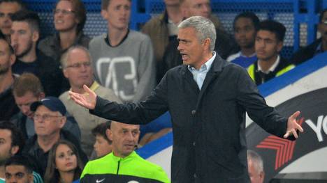 Jose Mourinho vom FC Chelsea hadert