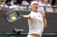 Alexander Zverev kämpft in Wimbledon um den Einzug in die dritte Runde. Sein nächster Gegner ist der US-Amerikaner Marcos Giron. 
