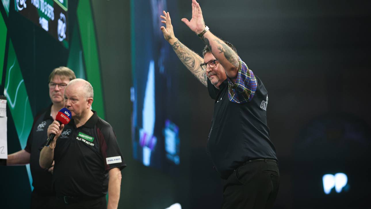 Anderson lässt die Muskeln spielen