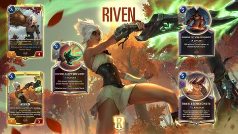Riven komplettiert die neue Championriege für Legends of Runeterras neuster Erweiterung "Cosmic Creations"
