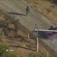 Bei Ogier-Rekord! Lappi räumt Strommast bei Crash ab
