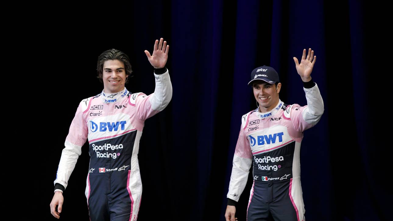 Racing Point: Lance Stroll (l.) und Sergio Perez