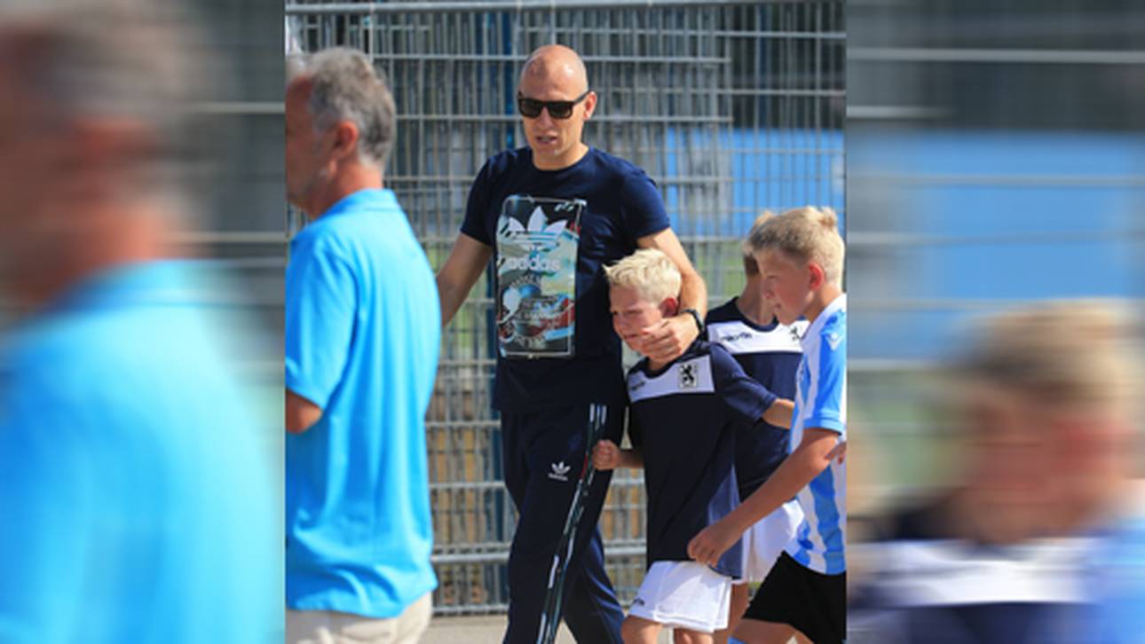 Robben meldet Sohn bei 1860 an