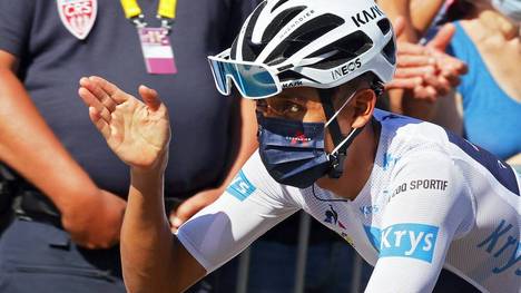 Radstar Egan Bernal fährt aktuell beim Giro d'Italia - und ist in Wut über das Chaos in seinem Heimatland Kolumbien
