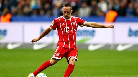 Franck Riberys Vertrag in München läuft zum Saisonende aus