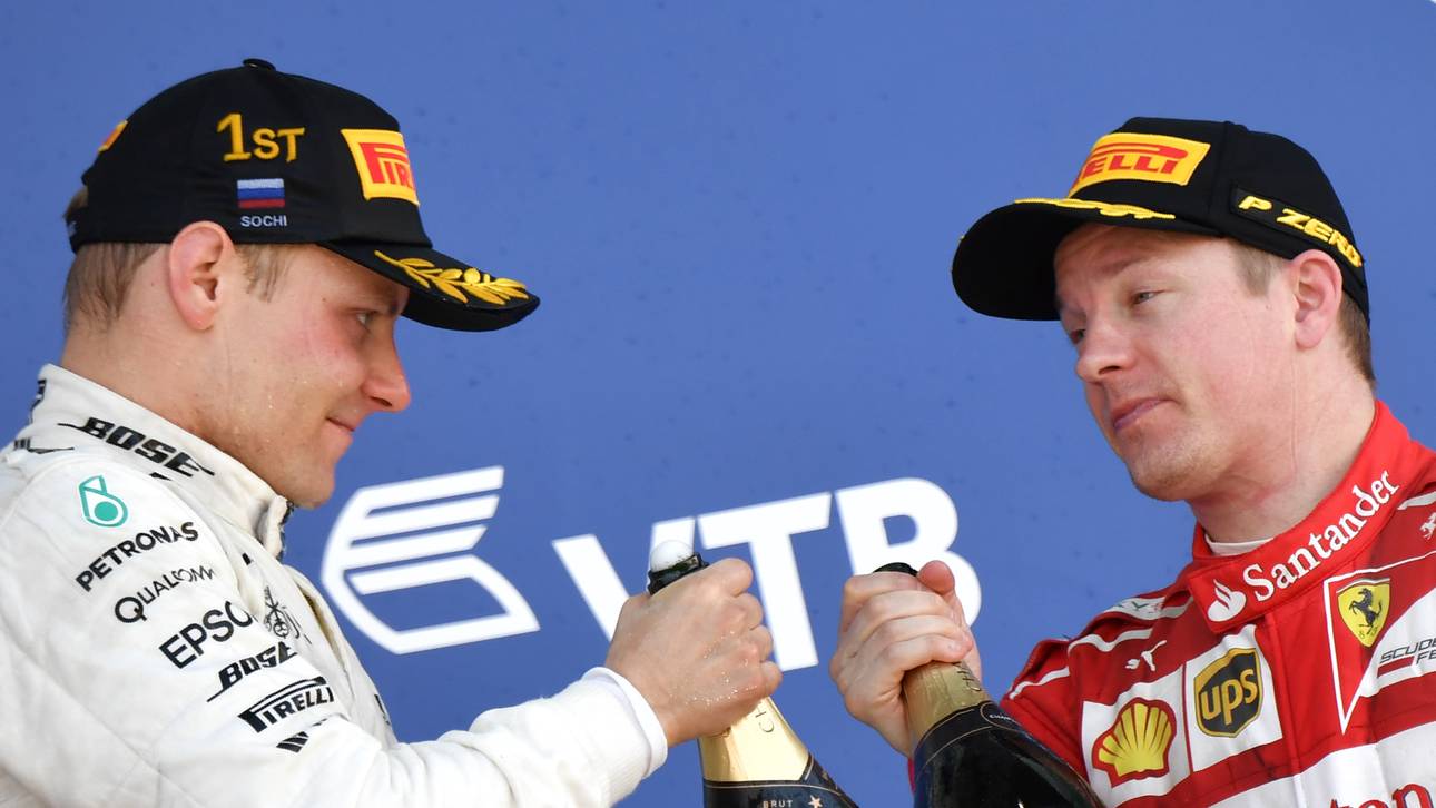 Verwirrt: Räikkönen sorgt für Lacher