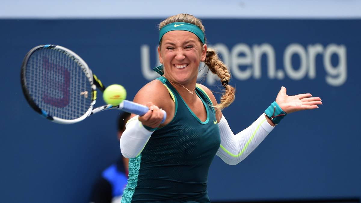 ...Victoria Asarenka, die zuvor Angelique Kerber aus dem Turnier nahm