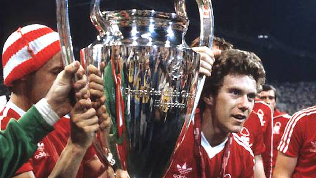 Tony Woodcock gewann 1979 mit Nottingham Forrest den Europapokal der Landesmeister, die heutige Champions League