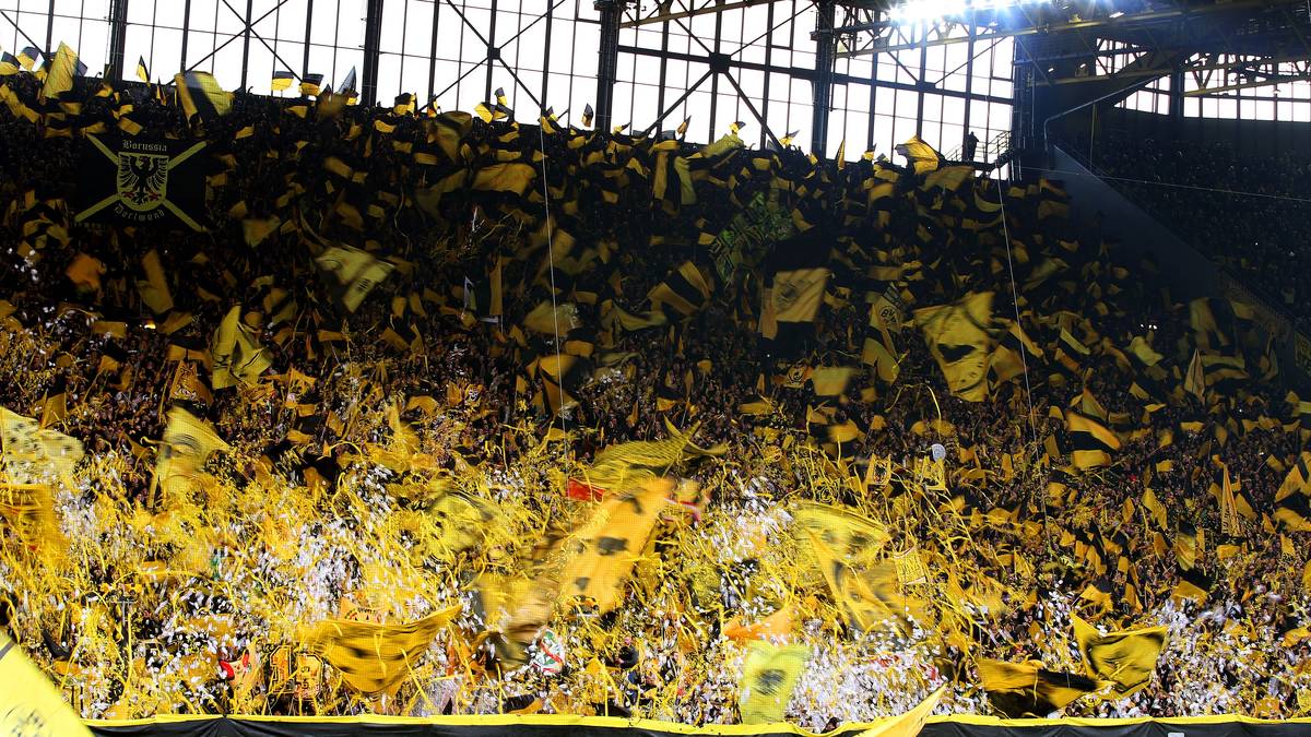 PLATZ 1 - BORUSSIA DORTMUND: 80.850 Zuschauer im Signal-Iduna-Park