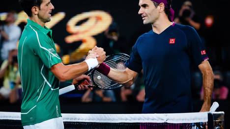 Novak Djokovic (l.) und Roger Federer bestimmen seit Jahren das Herrentennis