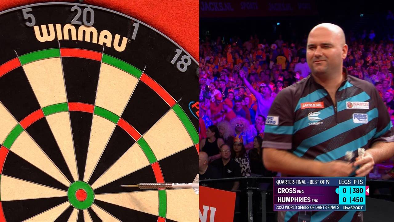 World Series of Darts Finals: Luke Humphries demontiert Rob Cross mit 10:2
