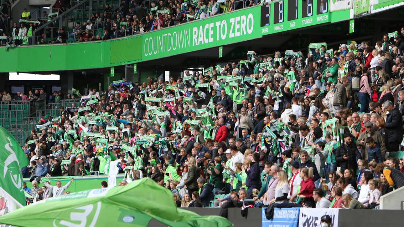 10.000 Fans feuern Wolfsburg an