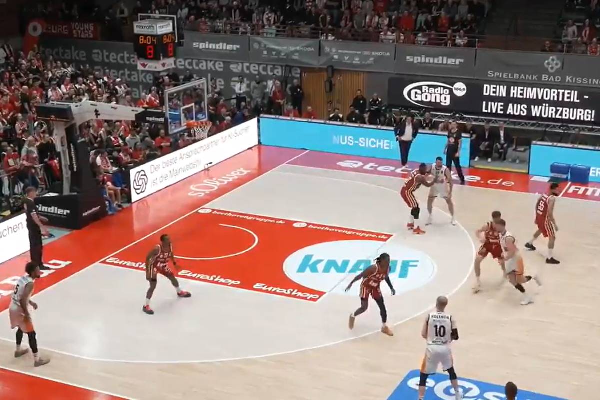 Klare Nummer in Würzburg: Rostock siegt 