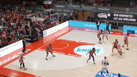 Spiel Highlights zu Fitness First Würzburg Baskets - ROSTOCK SEAWOLVES