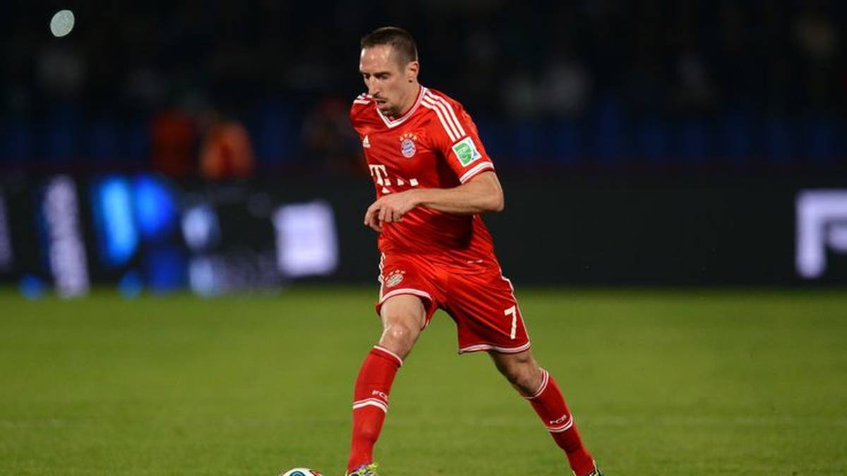 In der Saison 2013/14 gingen auf Ribérys Konto stolze zehn Treffer und 15 Vorlagen