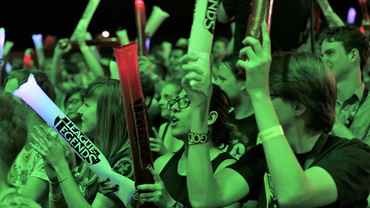 Die Fans im LCS-Studio in Berlin durften zum Auftakt natürlich nicht fehlen