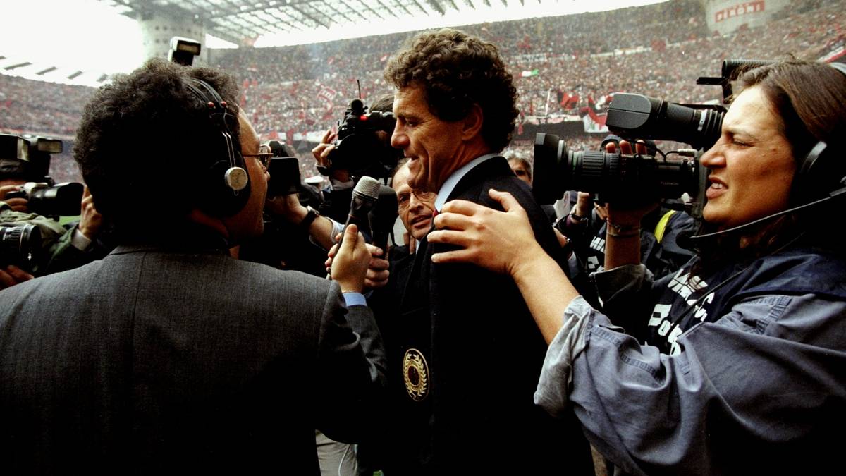 FABIO CAPELLO (AC Mailand und Real Madrid): Sacchis Landsmann wurde zweimal zurückgerufen. Bei Milan, wo er zwischen 1991 und 1996 vier Meistertitel holte, 1997/98 aber glück- und titellos blieb