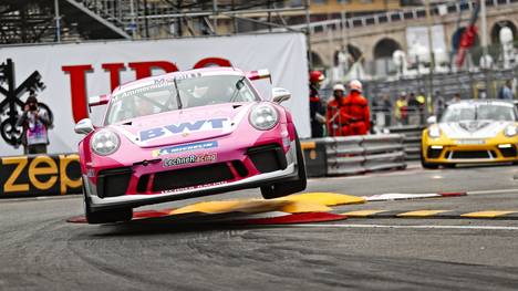 Michael Ammermüller wird beim Rennen des Porsche Supercup in Monte-Carlo von der Pole-Position starten.