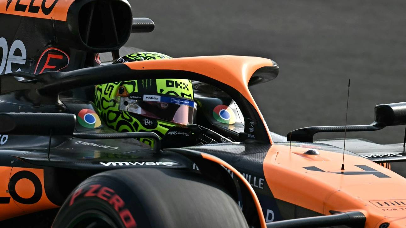 Norris in Monza auf der Pole Position