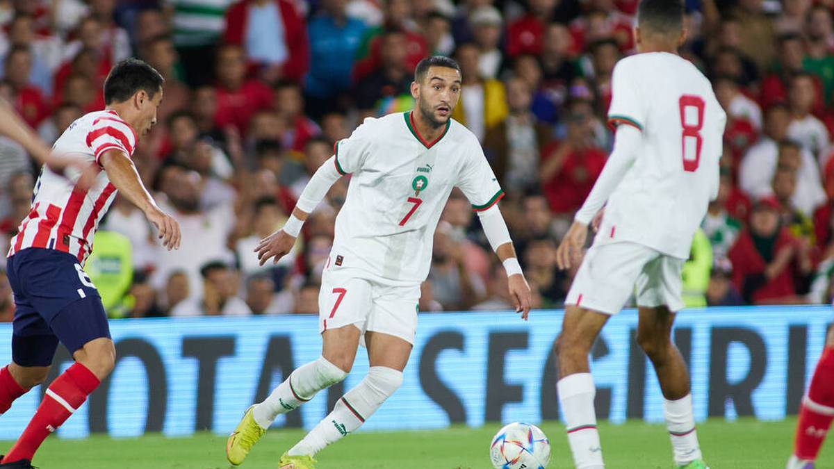 Das Auswärtstrikot Marokkos