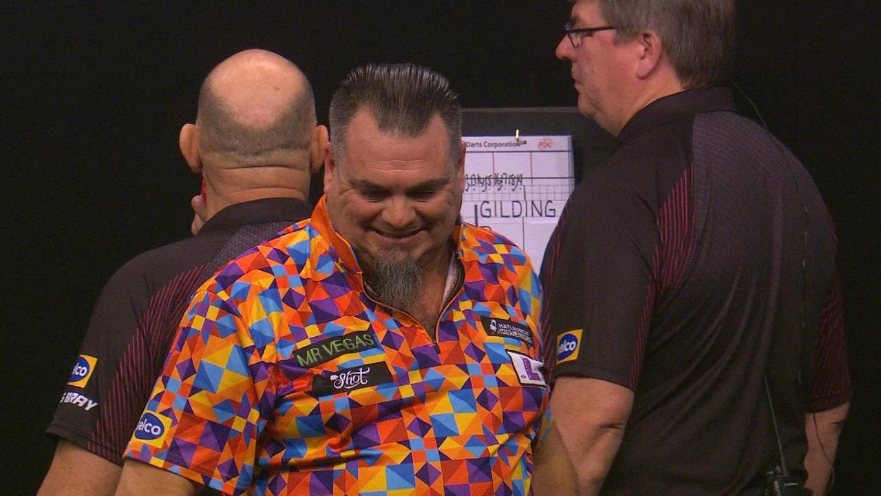Grand Slam of Darts: Buntz und Gilding werfen 5 perfekte Darts