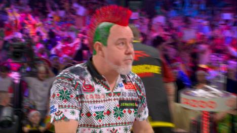 Kim Huybrechts sorgt für eine dicke Überraschung bei der Darts-WM. Er wirft Weltmeister Peter Wright in der 3.Runde raus.