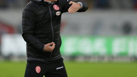 Nur ein Punkt für Düsseldorf und Trainer Uwe Rösler