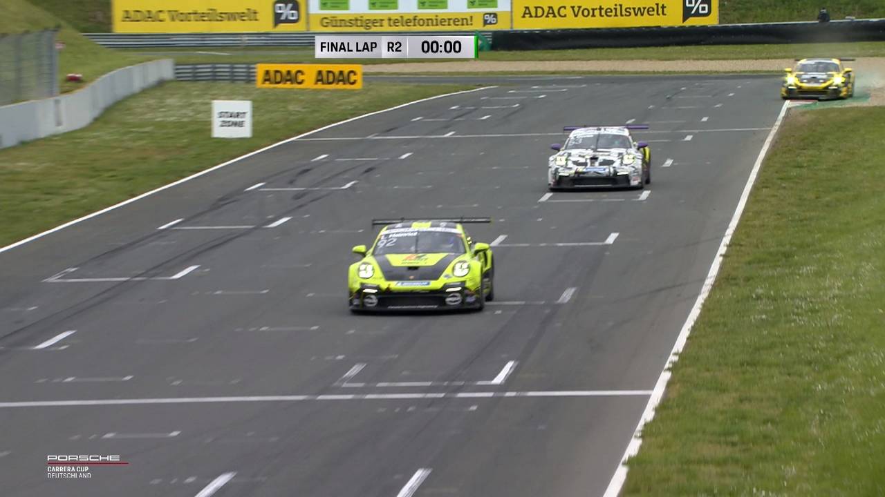 Porsche Carrera Cup Deutschland: Laurin Heinrisch mit Debütsieg in Oschersleben