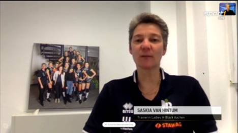 Saskia van Hintum Volleytalk Ladies in Black Aachen DVV Volleyball