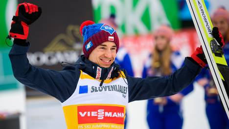 Skifliegen: Kamil Stoch feierte in der Saison 2017/18 einen Erfolg nach dem anderen