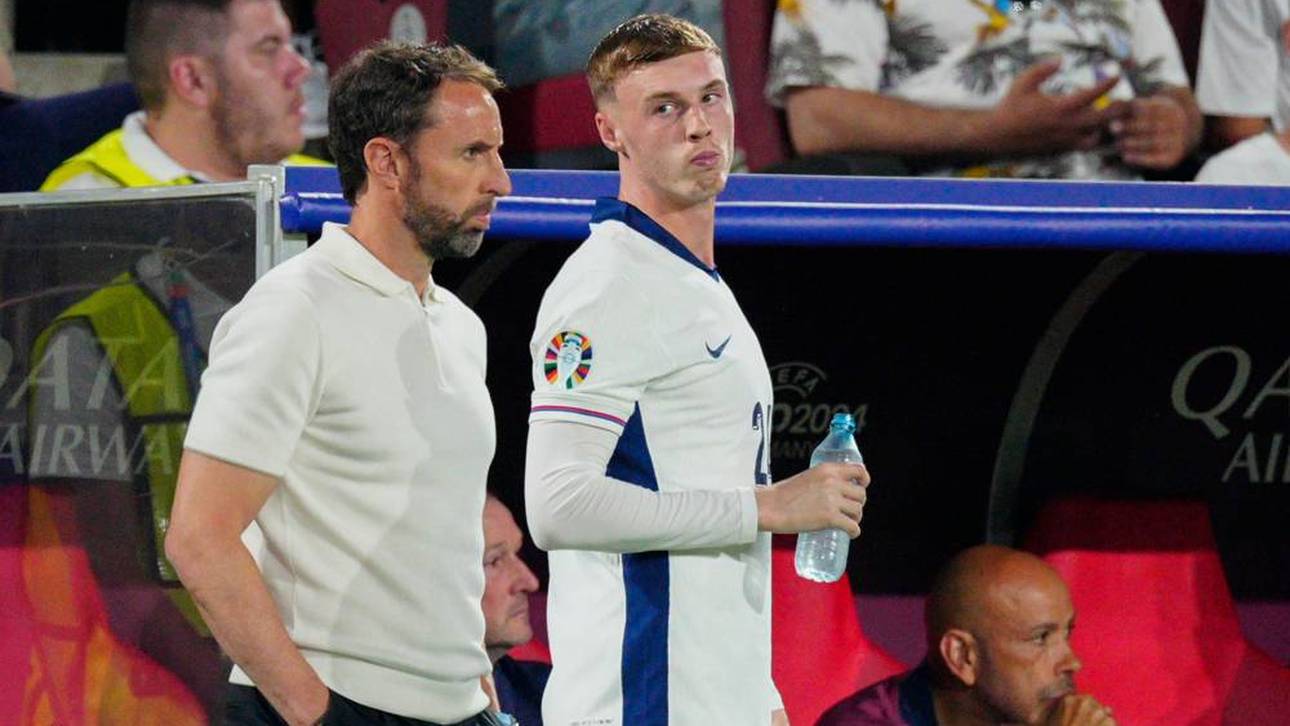 Gareth Southgate würdigt Cole Palmer keines Blickes