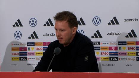 Lennart Karl wurde erstmals für das DFB-Team nominiert. Vor dem Testspiel gegen die Schweiz würdigt Bundestrainer Julian Nagelsmann die fußballerische Leistung des jungen Talents. 