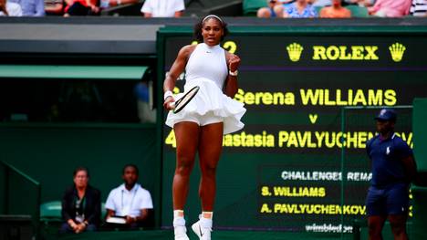 Serena Williams steht im Halbfinale von Wimbledon