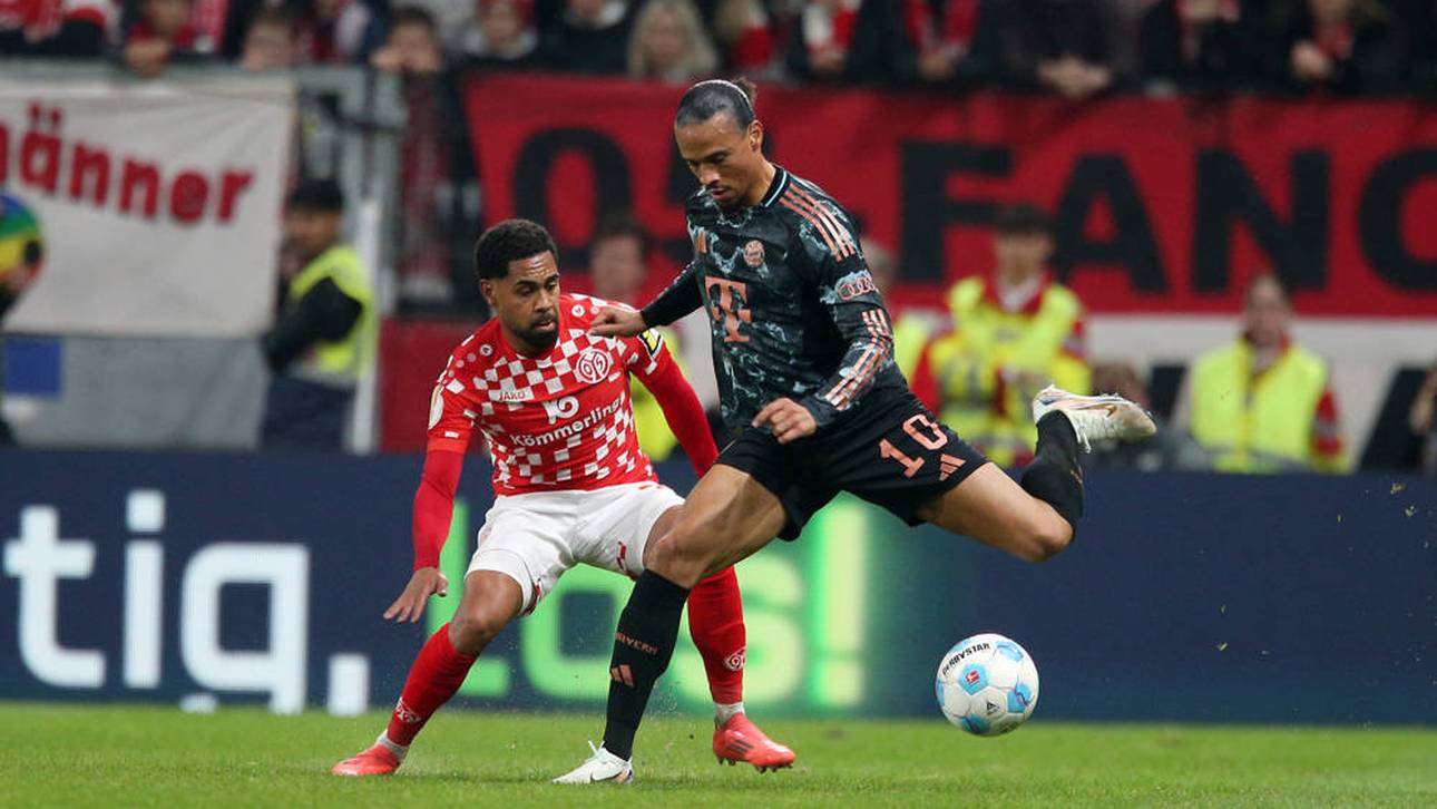 Leroy Sané steuerte das 3:0 für die Bayern gegen Mainz bei