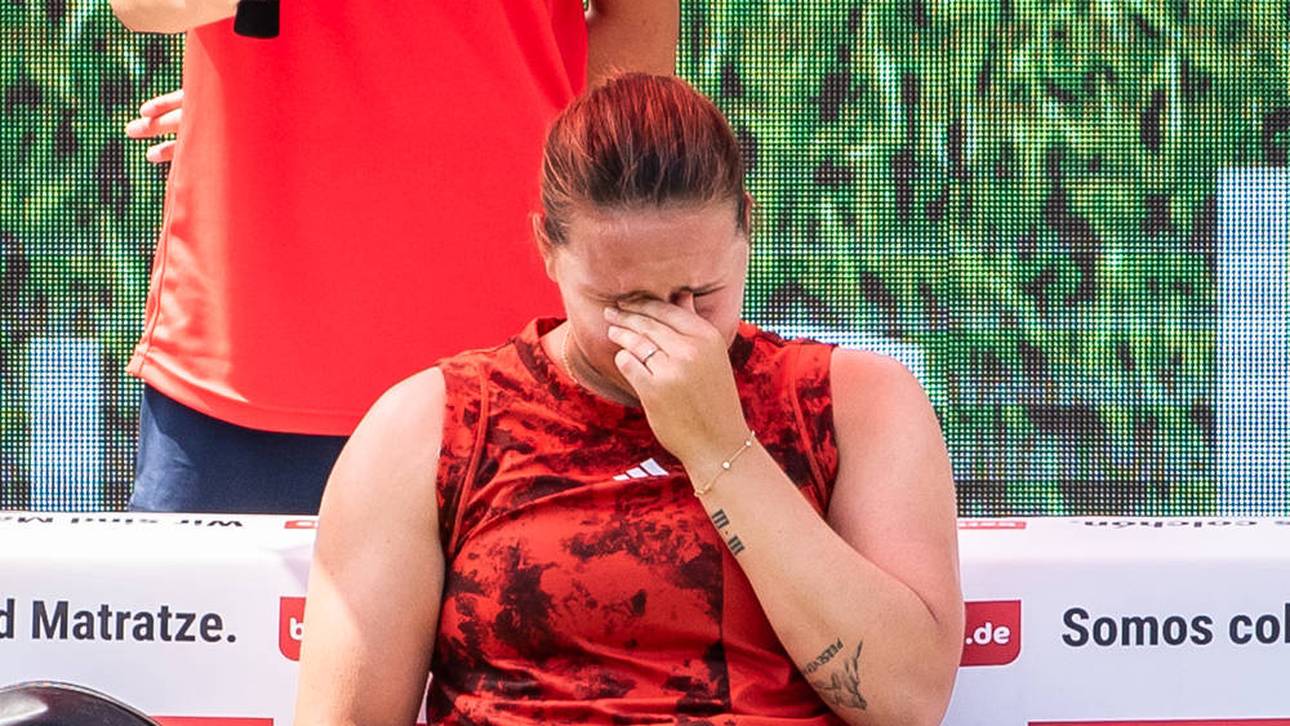 Tränen-Drama um deutschen Tennisstar