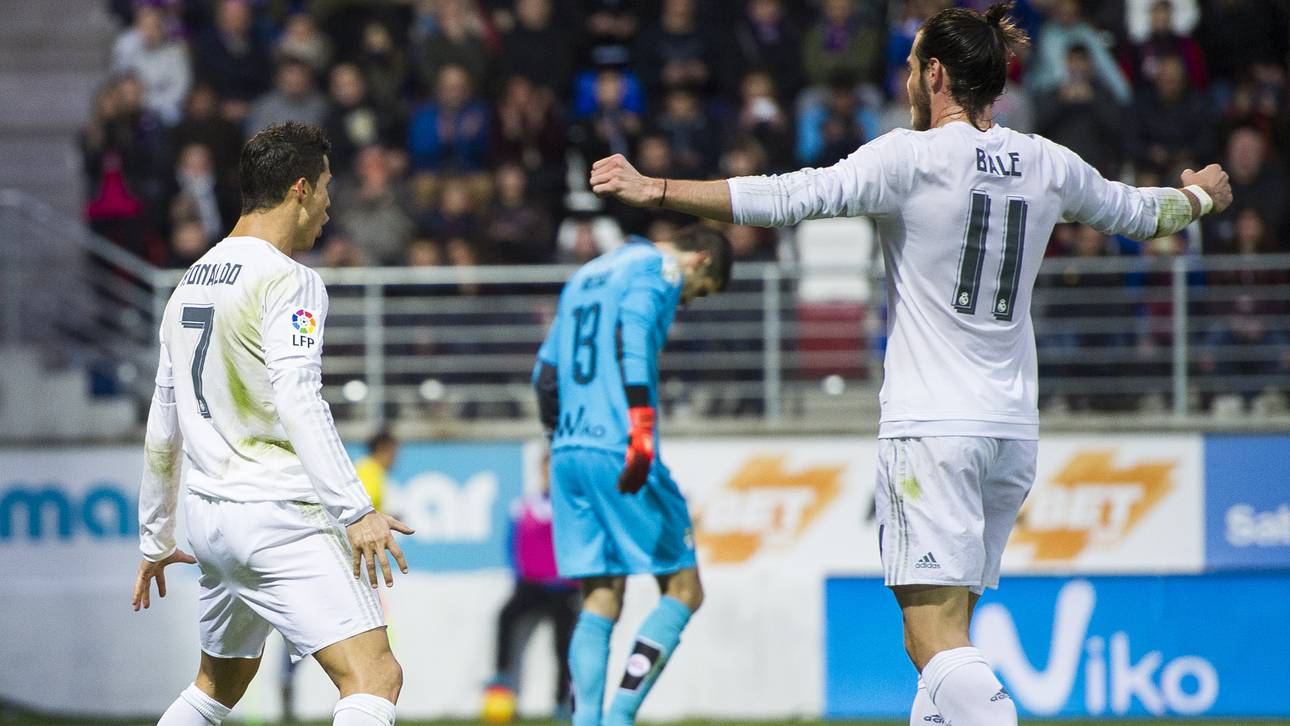 Real Madrid müht sich zum Sieg