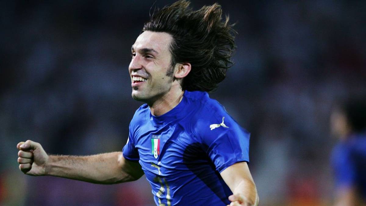 ANDREA PIRLO: 116 Spiele, 13 Tore, Weltmeister 2006