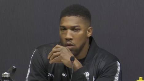 Anthony Joshua hat nach dem K.O. gegen Alexander Usyk sein Comeback angekündigt. 
