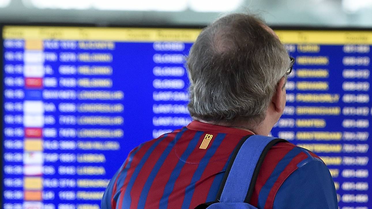 Rückflug-Chaos verärgert Barca-Fans