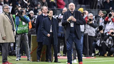 Peter Fischer übte scharfe Kritik an den Frankfurt-Ultras