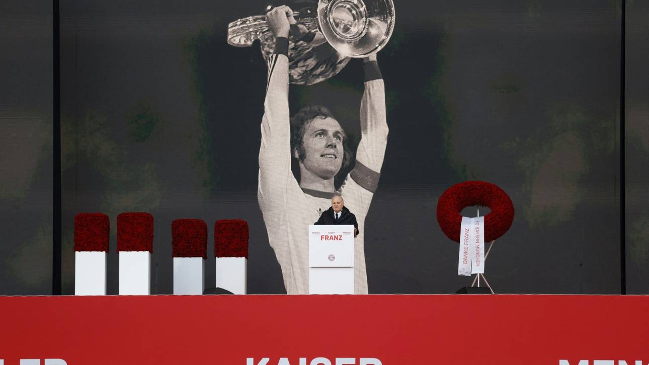 Emotional: Hoeneß gedenkt Beckenbauer