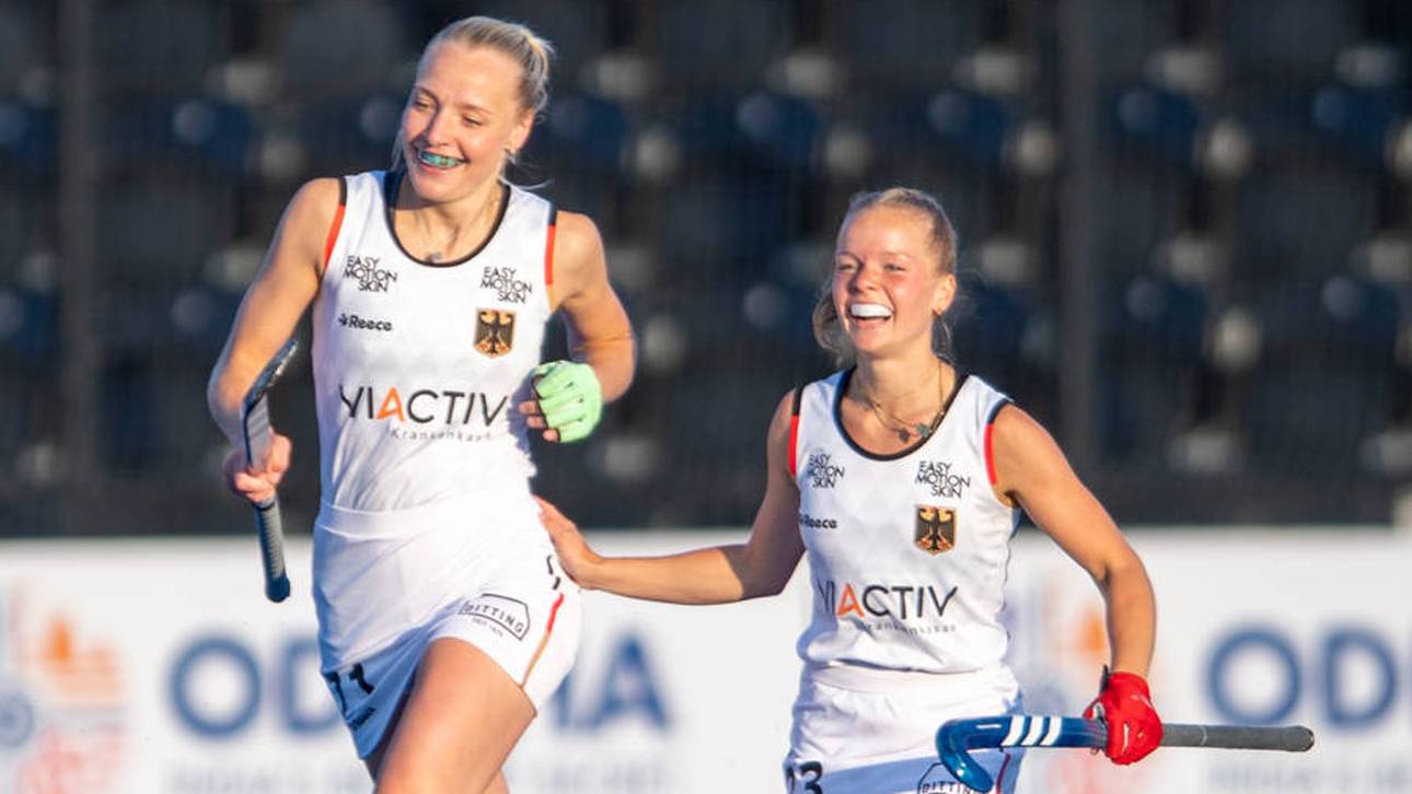 Hockeyfrauen peilen Gruppensieg an