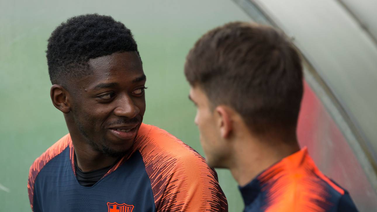 Barcas Plan mit Dembele