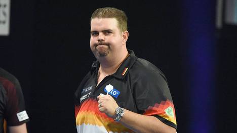 Gabriel Clemens stand 2023 im Halbfinale der Darts-WM