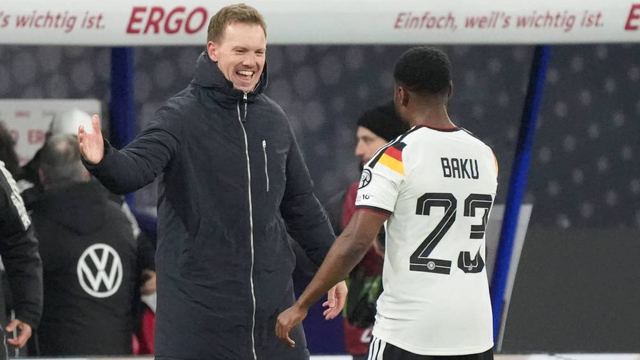 Bundestrainer Julian Nagelsmann holte Baku nach vier Jahren zurück in die DFB-Auswahl